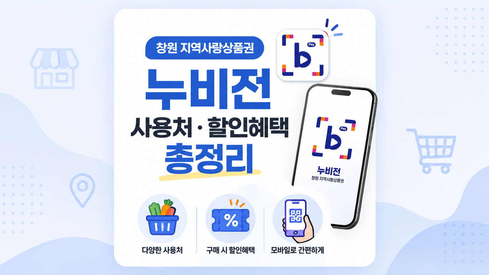 창원 지역사랑상품권 누비전 사용처·할인혜택 총정리